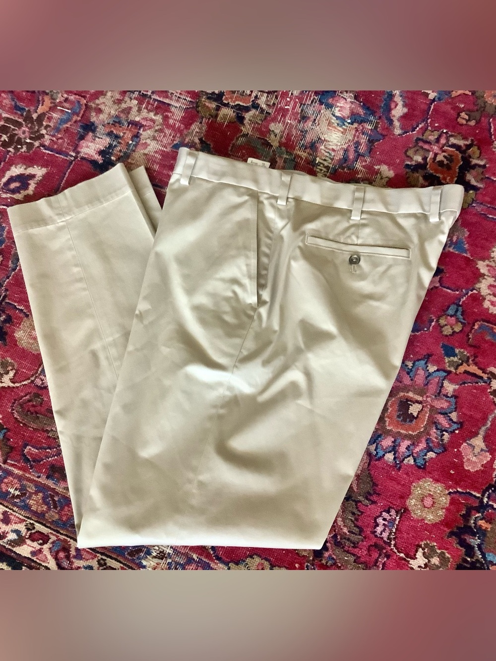 Brooks Brothers Khaki Dress Chinos in Light Beige - Men’s Sz 40x32 NWOT